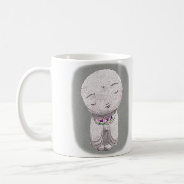 Café Caneca pequena japonesa do espiritual de Buddha da (Esquerda)