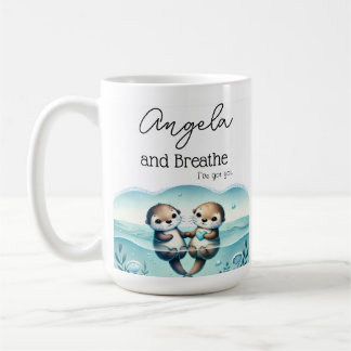 Café Caneca Personalizada Amizade e Respiração de Lontr