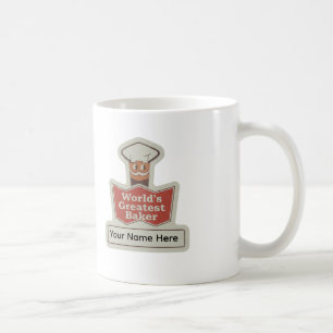 Café Caneca Personalizada com Desenho de Cartoon Retrô 