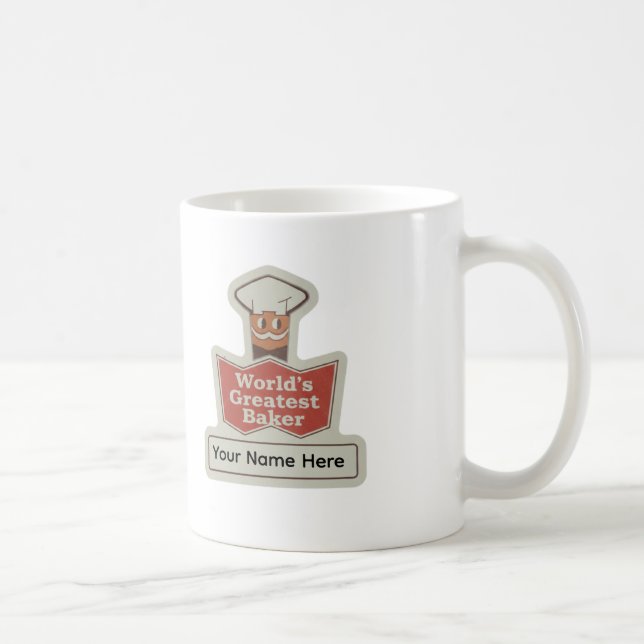 Café Caneca Personalizada com Desenho de Cartoon Retrô  (Direita)