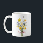 Café Caneca Personalizada com Flor de Nascimento Daffod<br><div class="desc">Celebre uma conexão especial com nossa Caneca Personalizada com Flor de Nascimento em Aquarela. Com uma ilustração floral que representa a beleza única do mês de nascimento, esta caneca combina estilo artístico com funcionalidade cotidiana. As texturas suaves e etéreas da aquarela sobressaem contra a cerâmica nítida, criando uma peça que...</div>