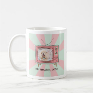Café Caneca personalizada com foto de Poodle para mãe d