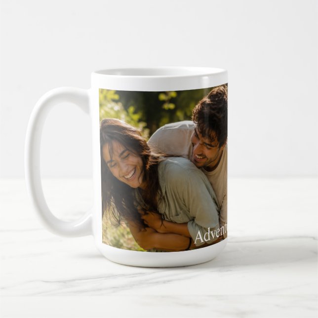 Café Caneca Personalizada com Foto e Nome - Presente de (Esquerda)