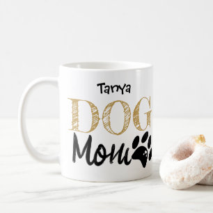 Café Caneca Personalizada com Impressão de Pata para Mã