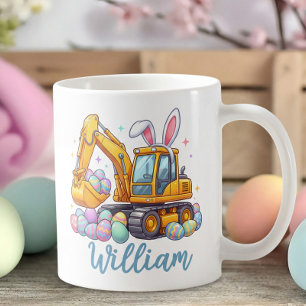 Café Caneca Personalizada com Nome de Excavadeira da Pá