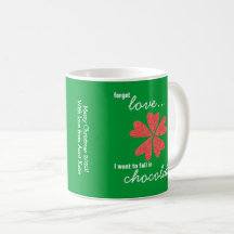 Caneca personalizada com receita de brownie