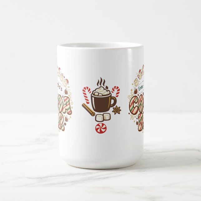 Café Caneca Personalizada da Barra de Cacau | Chocolate (Centro)
