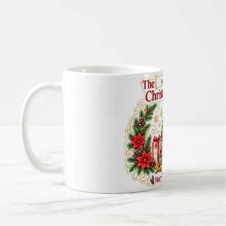 Café Caneca Personalizada da Equipe de Natal da Família