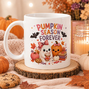 Café Caneca Personalizada da Temporada de Abóbora com F