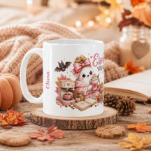 Caneca Personalizada de Abóbora da Temporada de Fa