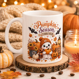 Café Caneca Personalizada de Abóbora da Temporada de Fa