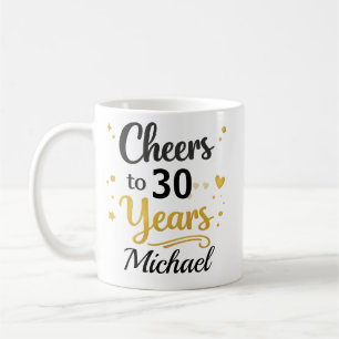 Café Caneca Personalizada de Aniversário Parabéns pelos