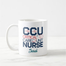 Caneca Personalizada de Enfermeira da Unidade de C