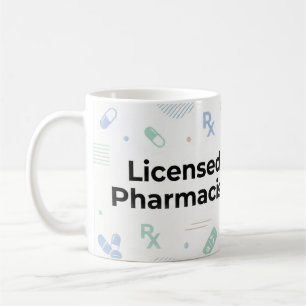 Café Caneca Personalizada de Farmacêutico Licenciado   