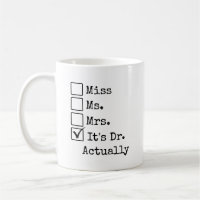 Caneca Personalizada de Formatura de DR, Presente
