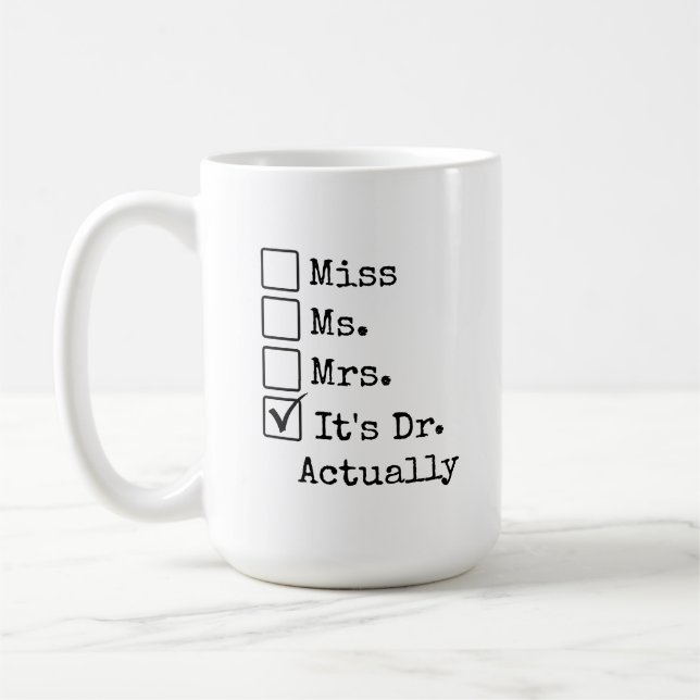 Café Caneca Personalizada de Formatura de Medicina, Pre (Esquerda)
