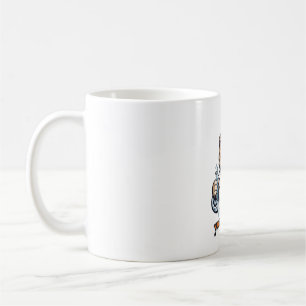 Café Caneca Personalizada de Gato Scottish Fold Cientis