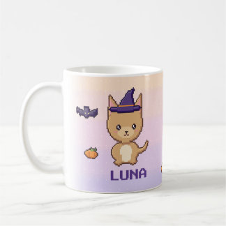 Café Caneca personalizada de Halloween para Chihuahua