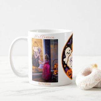 Café Caneca Personalizada de Halloween para Família com