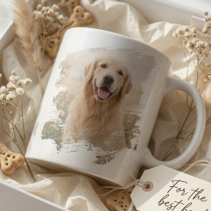 Café Caneca Personalizada de Mãe de Cachorro com Foto d