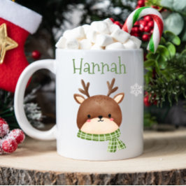 Café Caneca Personalizada de Natal da Criança