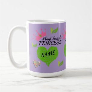 Café Caneca Personalizada de Princesa Vegana - Caneca v