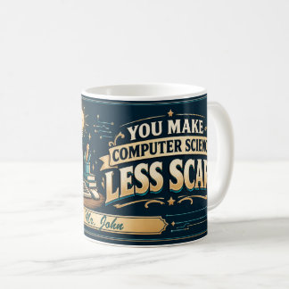 Café Caneca Personalizada de Professor de Ciência da Co