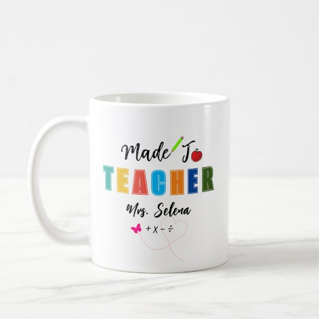 Café Caneca Personalizada de Professores - Costumada Fe (Esquerda)
