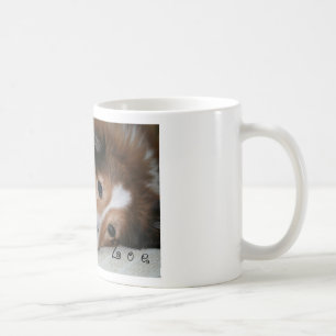 Café Caneca personalizada de Sheltie