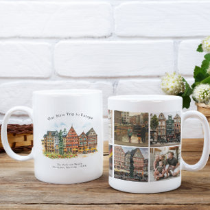 Café Caneca Personalizada de Viagem para Frankfurt Alem