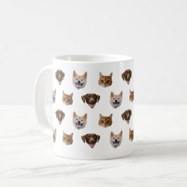 Café Caneca Personalizada, Gato De Cão, Presente Mãe