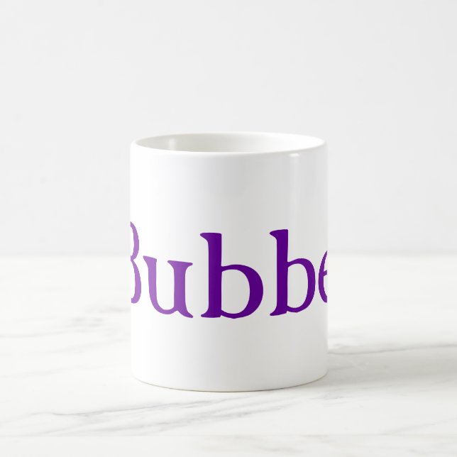 Café Caneca personalizada judaica da avó de Bubbe não (Centro)