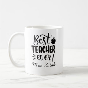 Café Caneca Personalizada Melhor Professor de Todos os 