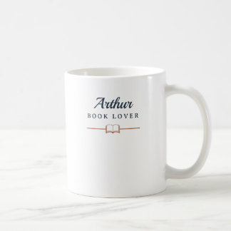 Café Caneca Personalizada Nome Amante de Livros