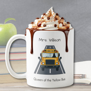 Café Caneca Personalizada para Motorista de Ônibus Esco