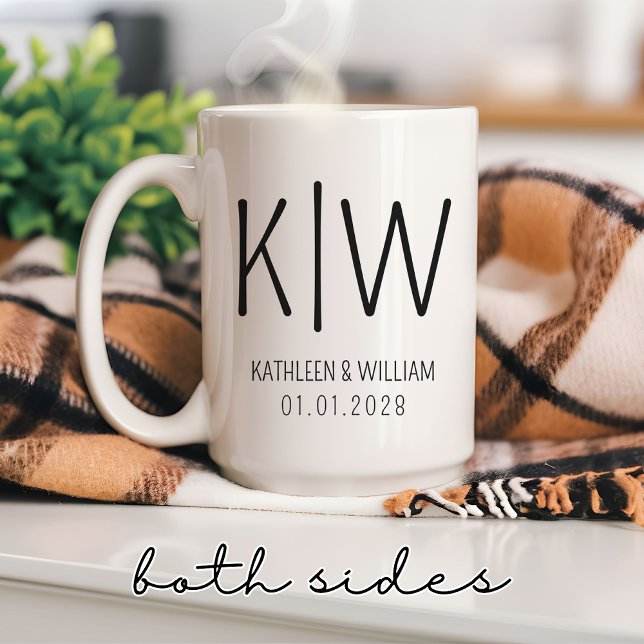 Café Caneca Personalizada para Noivos, Presente de Casa (bride and groom mug, his and hers mug, newlywed couple mug, bridal shower mug, engagement gift mug,)