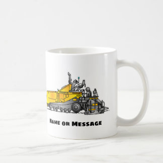 Café Caneca Personalizada para Pavimentadora de Asfalto