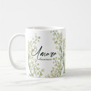Café Caneca Personalizada, Presente de Dama de Honra