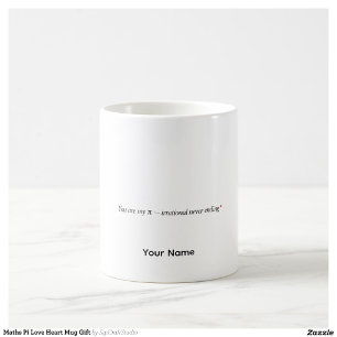 Café Caneca Personalizada Presente de Matemática Divert