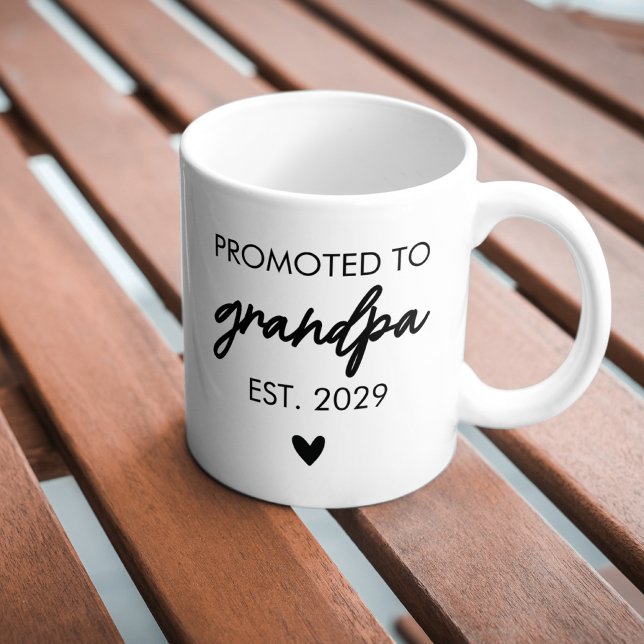 Café Caneca Personalizada Vovó e Vovô, Presente de Chá  (baby shower gift mug, expecting baby mug, custom grandparents mug, custom baby announcement gift,)