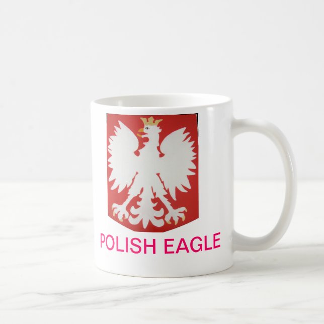 Café Caneca polonesa de Eagle (Direita)