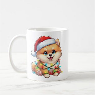 Café Caneca Pomeraniana de Natal Bonita
