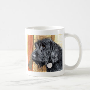 Café Caneca preta de Labradoodle #1