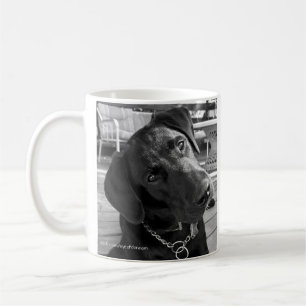 Café Caneca preta de Labrador