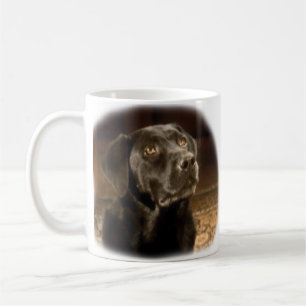 Café Caneca preta de labrador retriever