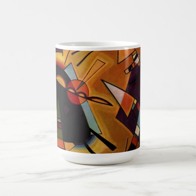 Café Caneca preta e violeta de Kandinsky (Centro)