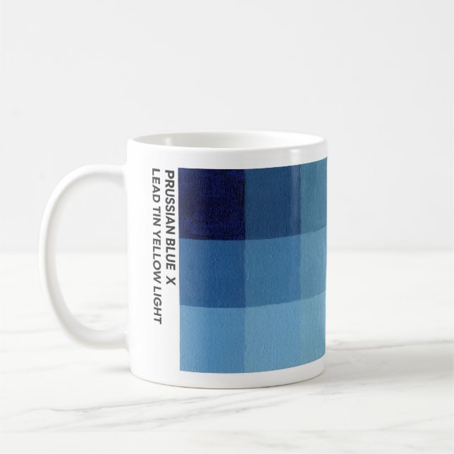 Café Caneca Prussian Blue x Lead Tin Yellow Light de 32 (Esquerda)