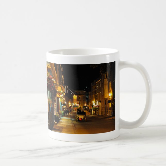 Café Caneca puxado a cavalo de Quebeque da carruagem de (Direita)