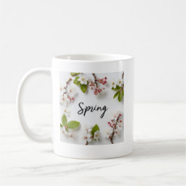 Café Caneca Quatro Estações Design de Primavera