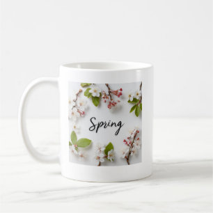 Café Caneca Quatro Estações Design de Primavera